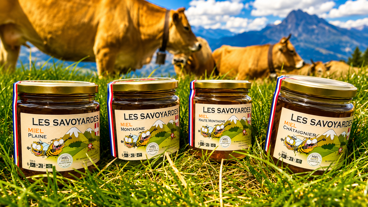 Pack découverte Les 4 Miels 250g